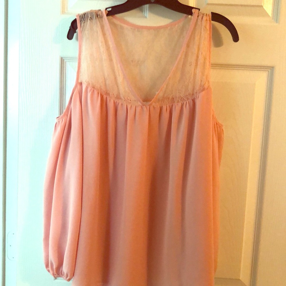 Cold shoulder blouse